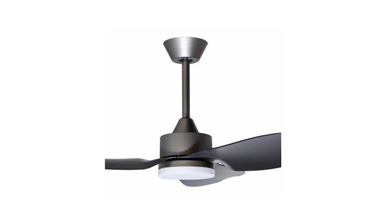 MISTRAL Space36-BK/GY 36" Space36 3 Blades Ceiling Fan - Black/Grey