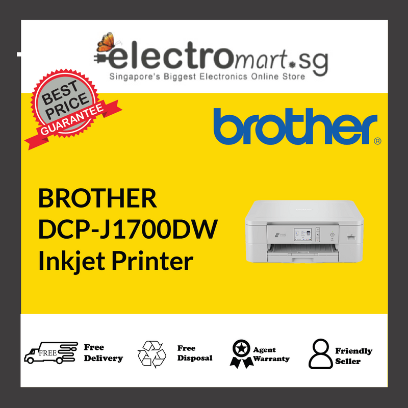 BROTHER DCP-J1700DW Inkjet Printer