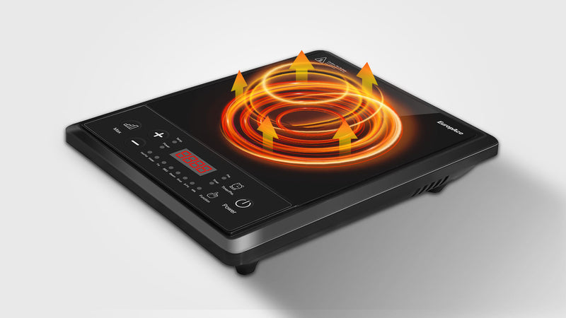 EuropAce EIC2201DBK 2000W Portable Induction Cooker - Black