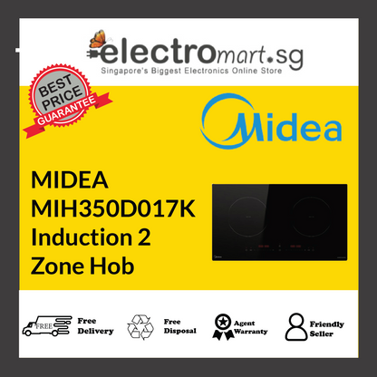 MIDEA MIH350D017K Induction 2 Zone Hob