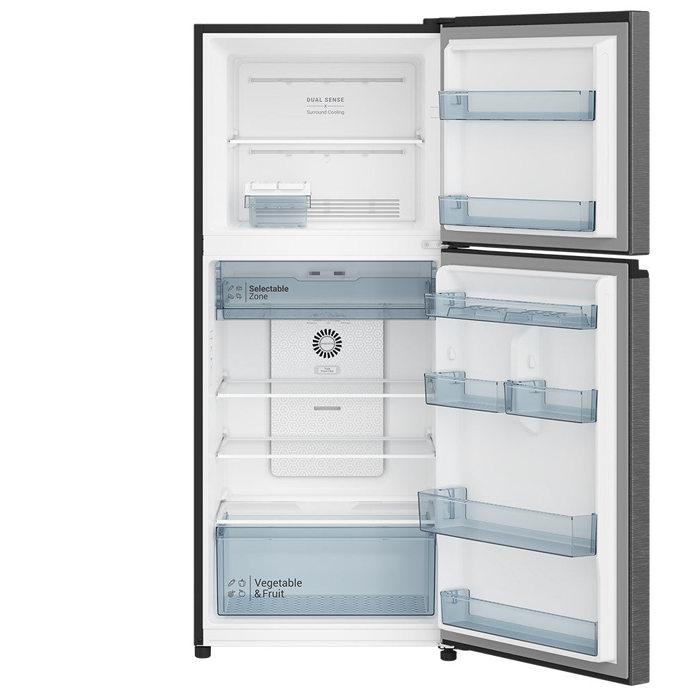 HITACHI HRTN6379SXSG 2 Door Top Freezer 344L