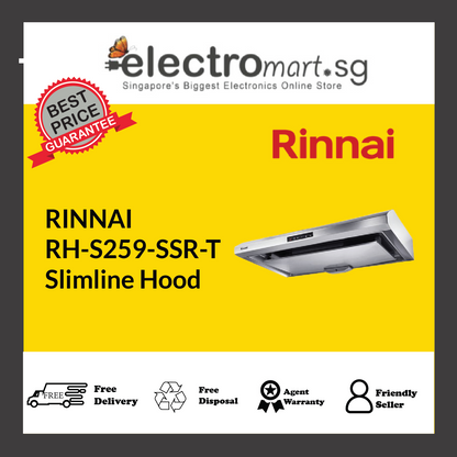 RINNAI RH-S259-SSR-T Slimline Hood
