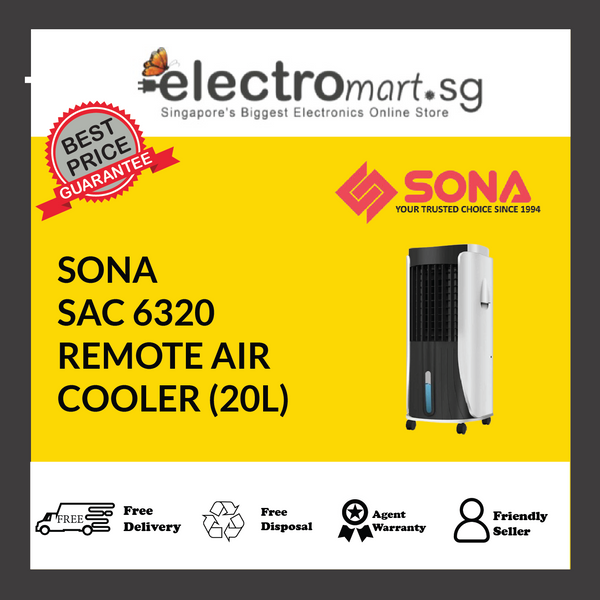 SONA SAC 6320 REMOTE AIR  COOLER (20L)