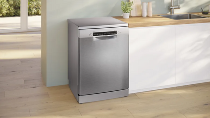 BOSCH SMS4HMI07E Series 4 Bosch Free-standing dishwasher 60 cm Brushed steel anti-fingerprint