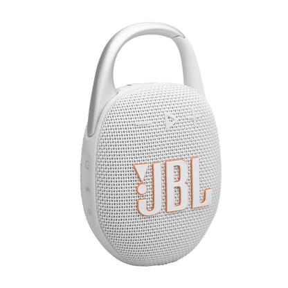JBL CLIP 5 Ultra-Portable, Waterproof & Dustproof Bluetooth Speaker, Big Pro Sound with Punchy bass, Integrated Carabiner, Up to 12 Hours of Play