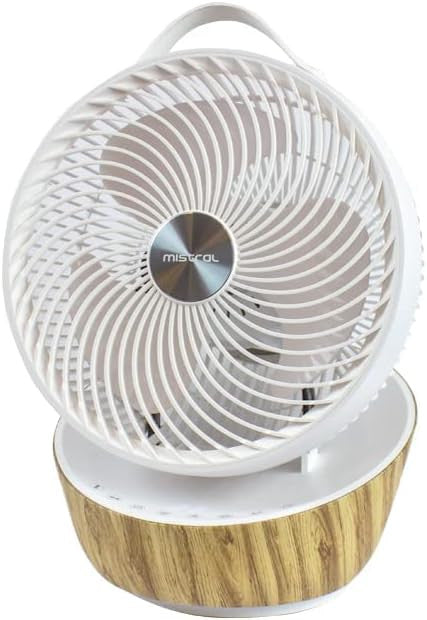 Mistral MHV1010DR High Velocity Fan With Remote Control, 9",Beige