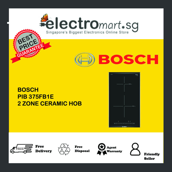 BOSCH PIB375FB1E 2 ZONE CERAMIC HOB (30CM) (EXCLUDE INSTALLATION)