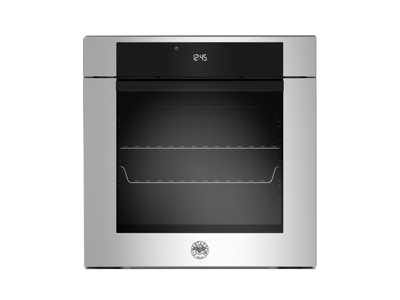 Bertazzoni F6011MODPLX MODERN SERIES 60CM ELECTRIC PYRO SINGLE OVEN WITH LCD DISPLAY