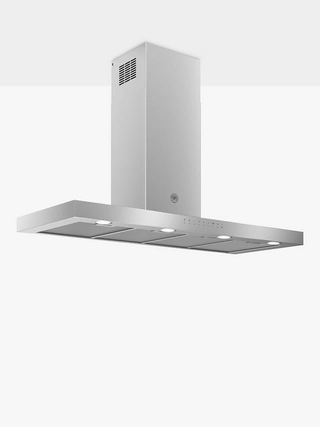 Bertazzoni KT120P1AXT 120cm Chimney Cooker Hood, Stainless Steel