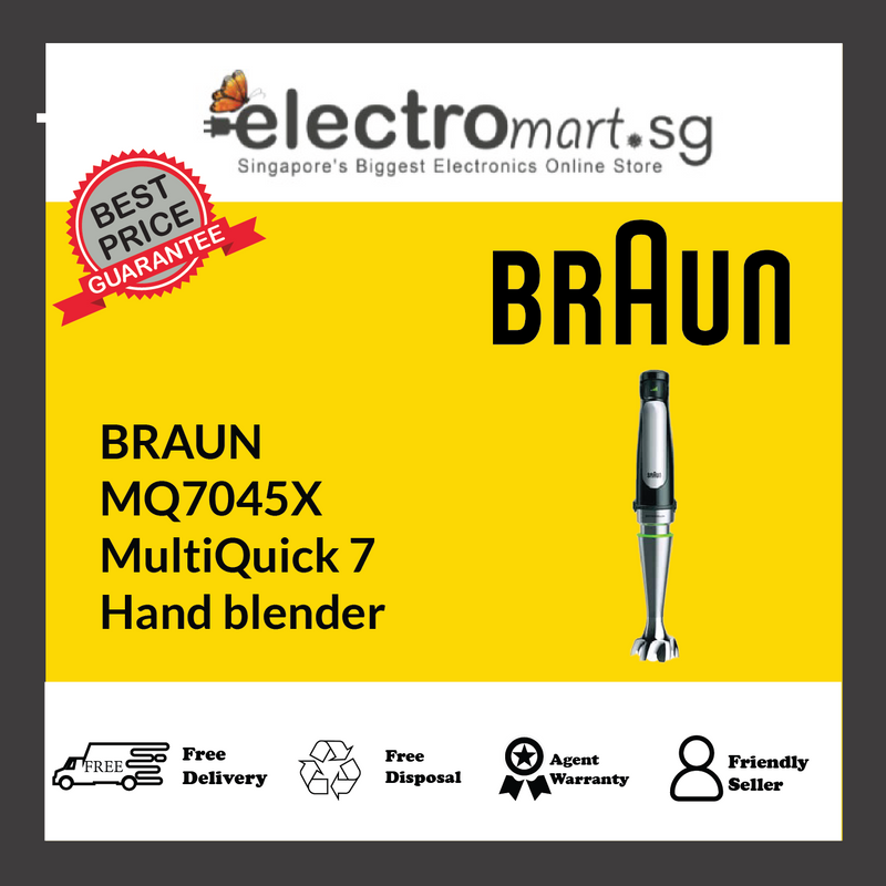 BRAUN  MQ7045X MultiQuick 7  Hand blender