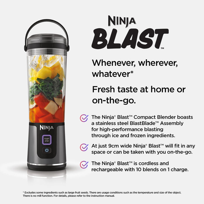 SharkNinja BC151BK Ninja Blast Compact Blender