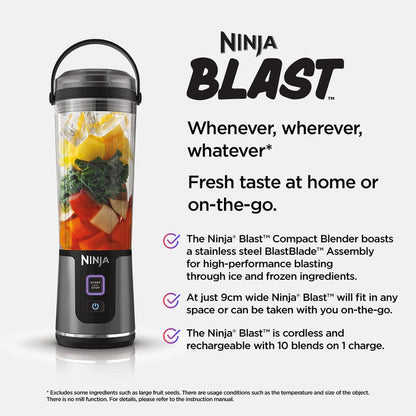 SharkNinja BC151BK Ninja Blast Compact Blender