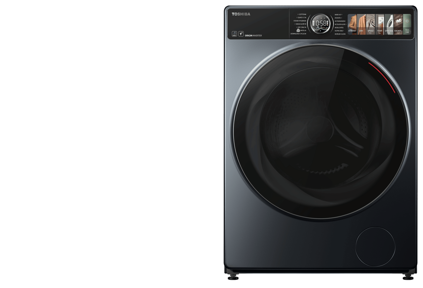 TOSHIBA TWD-T27BZP115MWS(MG) Washer & Dryer  Combo 10.5/7kg