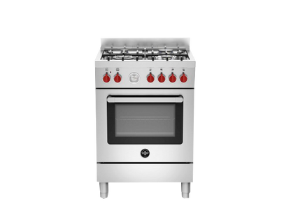 BERTAZZONI RI64C61BX 60CM STANDING COOKER (STAINLESS STEEL)