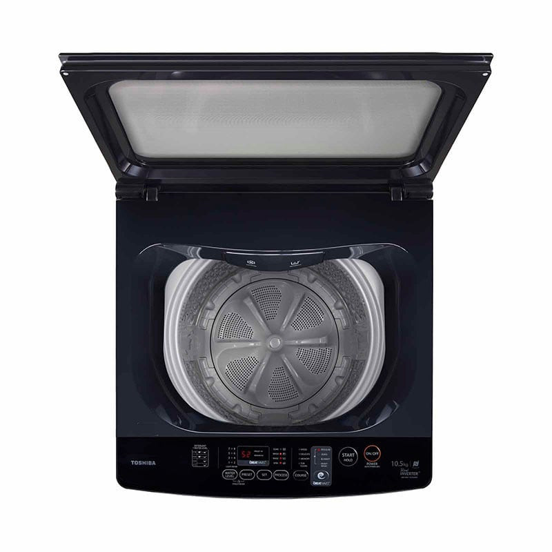 TOSHIBA AW-DM1150JS(MK) 10.5kg Washer - Black
