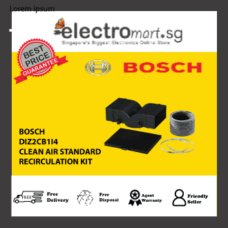 BOSCH DIZ2CB1I4 Clean Air Standard recirculation kit