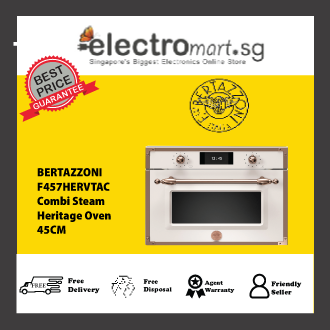 Bertazzoni F457HERVTAC 45cm Combi Steam Heritage Oven