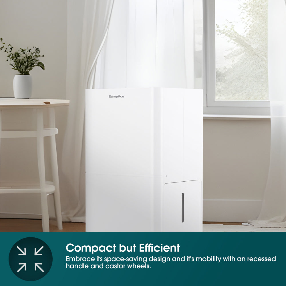 EUROPACE EDH3140DWH Dehumidifier + Air Purifier 14L