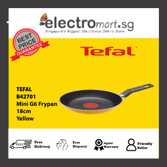 TEFAL B42701Mini G6 Frypan 18cm, YELLOW