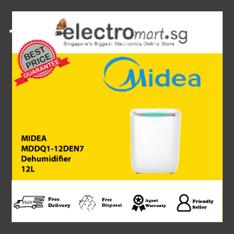 Midea MDDQ1-12DEN7   Dehumidifier, 10L