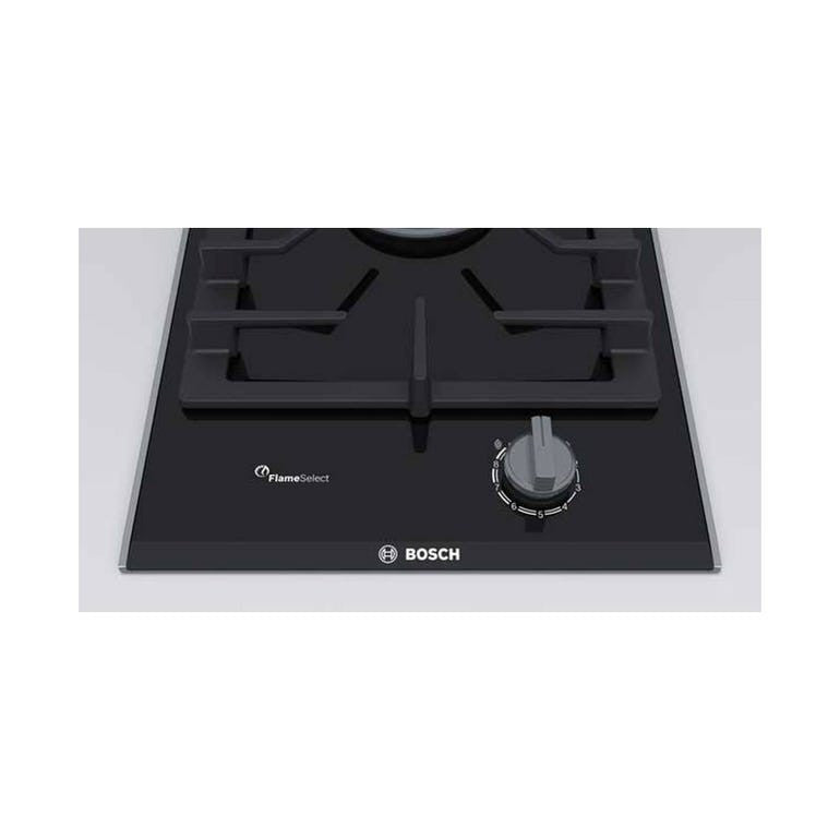 BOSCH PRA 3A6B70K Series 8 Domino gas hob 30 cm Ceramic, Black