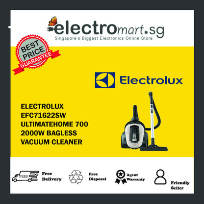 ELECTROLUX EFC71622SW ULTIMATEHOME 700 2000W BAGLESS VACUUM CLEANER