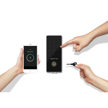 IGLOOHOME IGB4 + RM2F Gate & Door Digital Lock Combo