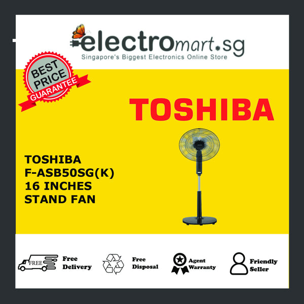 TOSHIBA 16 INCHES STAND FAN F-ASB50SG(K)