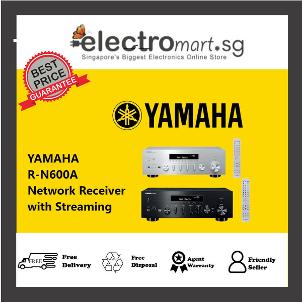 YAMAHA R-N600A Network Receiver with Streaming