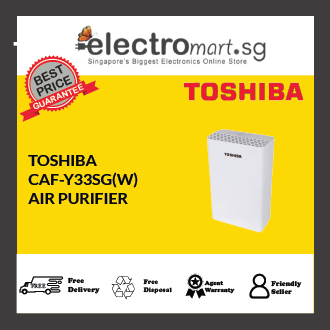 Toshiba CAF-Y33SG(W) FREE HEPA FILTER Air Purifiers