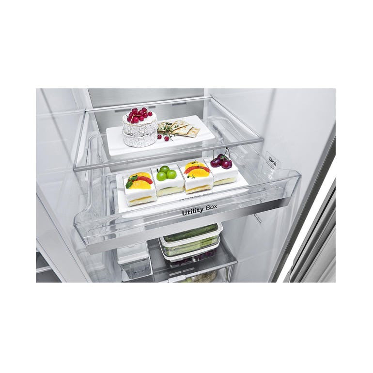 LG GS-X6172NS 617L MULTI DOOR SIDE BY SIDE FRIDGE WITH INSTAVIEW