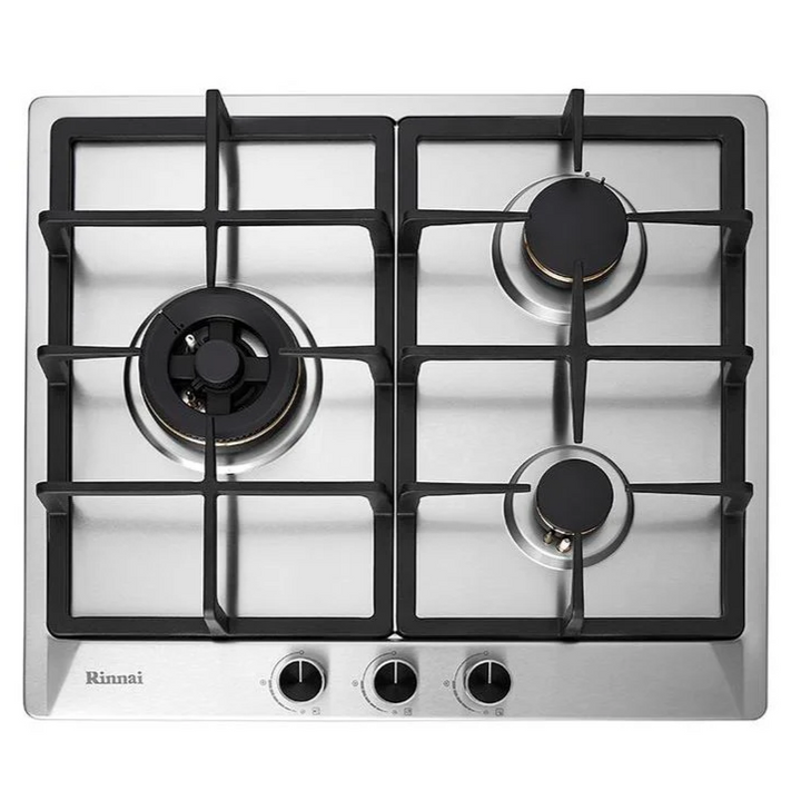 RINNAI RB-63SSV-DL  3 Burner Built-In Hob