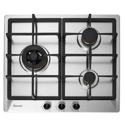 RINNAI RB-63SSV-DL  3 Burner Built-In Hob