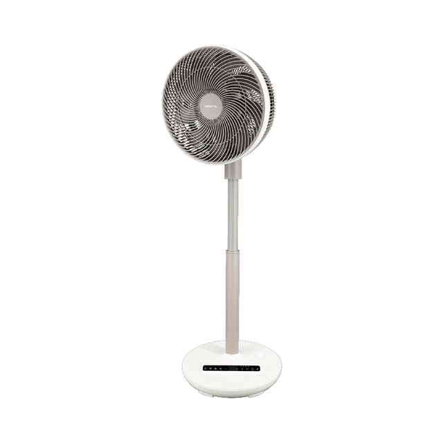 Mistral MHV9123DR-ML 12" DC High Velocity Moodlight Fan with Remote - Moonlight