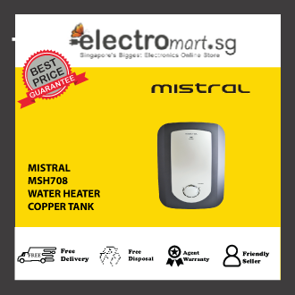 Mistral MSH708 Instant Water Heater Copper Tank