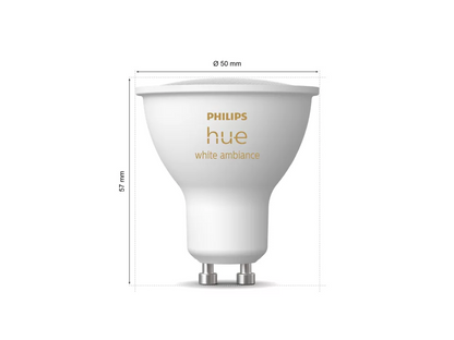 Philips Hue White Ambiance 4.2W GU10 400 lm