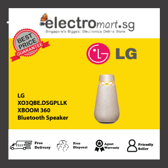 LG XO3QBE.DSGPLLK XBOOM 360 Bluetooth Speaker