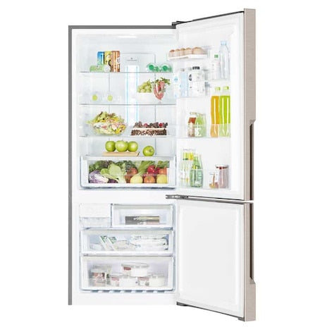 ELECTROLUX EBE4500B-G UltimateTaste 500 bottom freezer refrigerator 421L