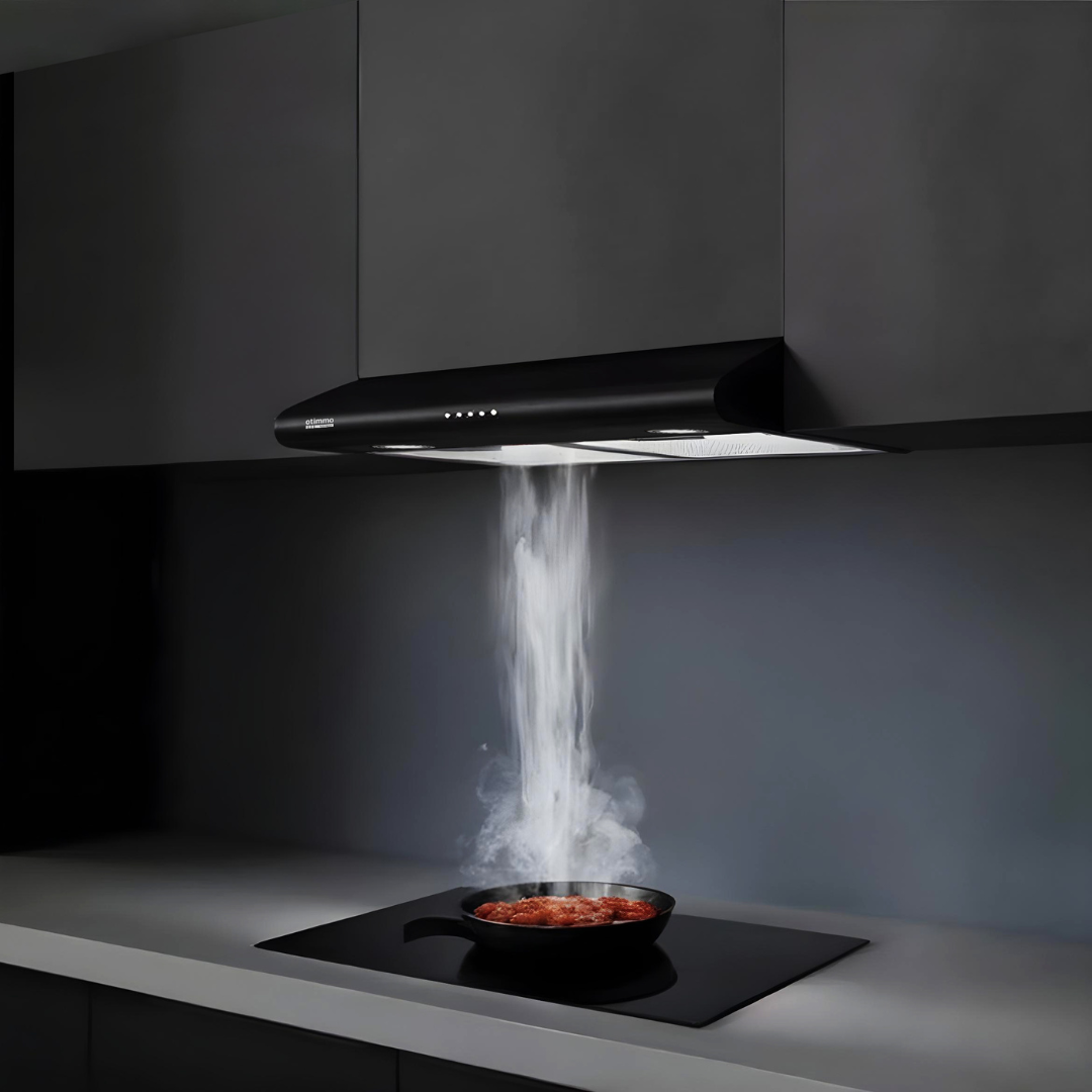 EUROPACE ECH2508EBK Slimline Hood 60cm