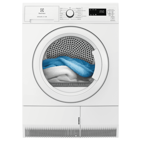 ELECTROLUX EDH804H3WB  UltimateCare 300  heat pump dryer 8KG