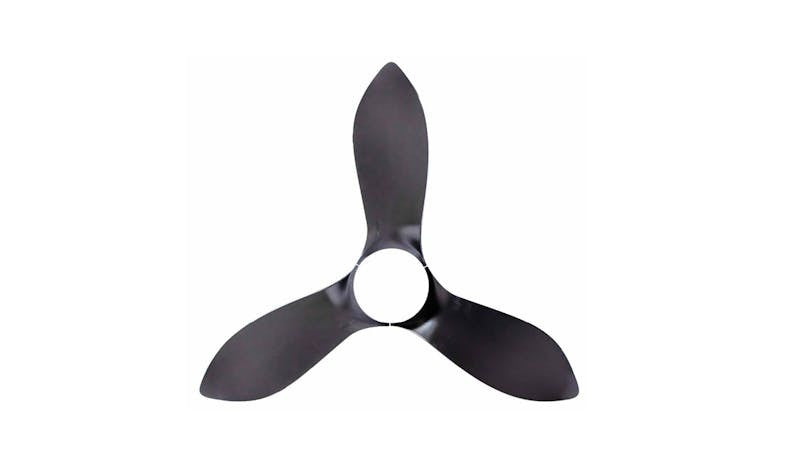 MISTRAL Space36-BK/GY 36" Space36 3 Blades Ceiling Fan - Black/Grey