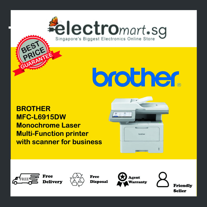 BROTHER  MFC-L6915DW Monochrome Laser  Multi-Function printer  with scanner for business