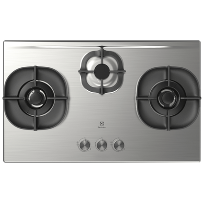 ELECTROLUX EHG8351SCP UltimateTaste 500 built-in gas hob with 3 burners