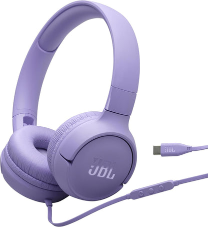 JBL Tune 520C - USC-C Hi-Res Wired On-Ear Headphones