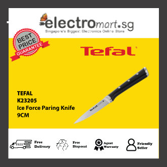 TEFAL K23205 Ice Force Paring Knife , 9 cm, Durable German Stainless Steel