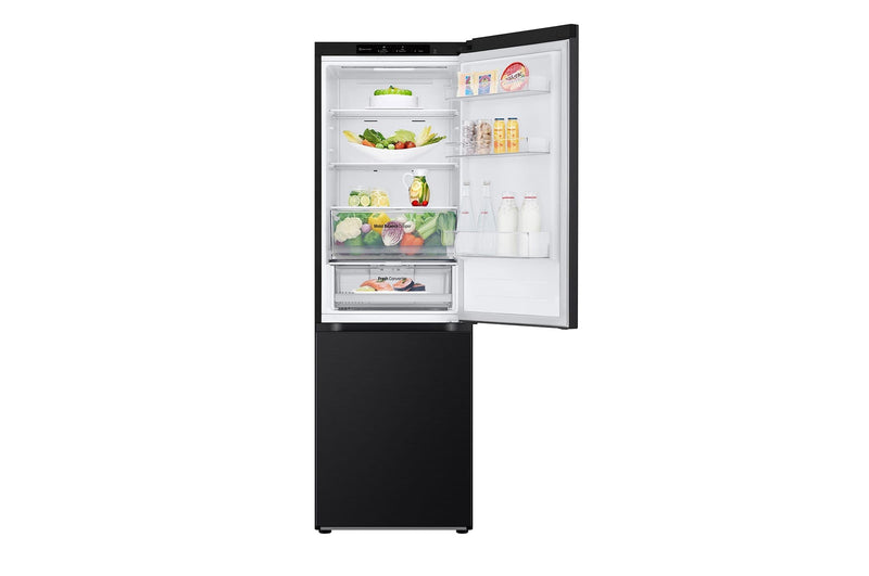 LG GB-B3443EP Bottom Freezer Refrigerator with Smart Inverter Compressor™ in Essence Matte Black