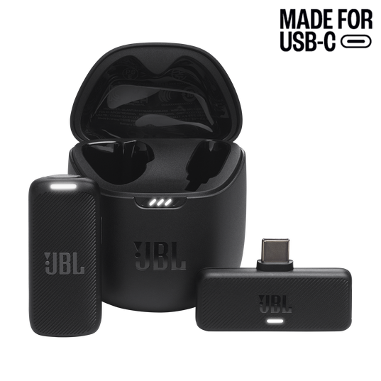 JBL Quantum Stream Wireless USB-C - Wearable wireless streaming microphone for crystal clear recordings