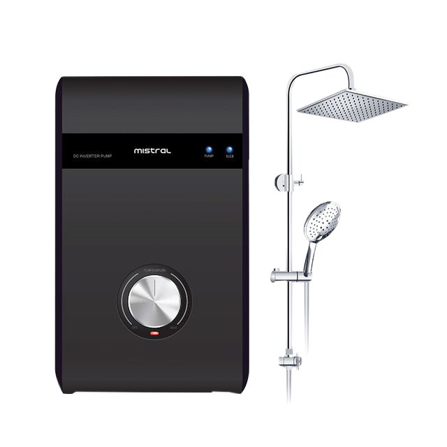 Mistral MSH88P Instant Water Heater with Rain Shower