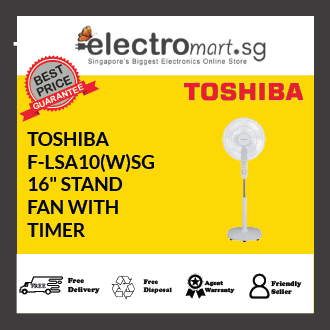 F-LSA10(W)SG 16" STAND FAN WITH TIMER Toshiba