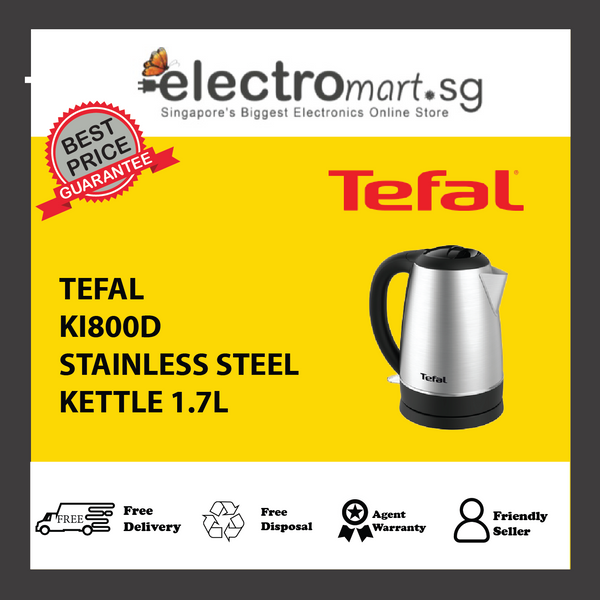 TEFAL KI800D STAINLESS STEEL  KETTLE 1.7L